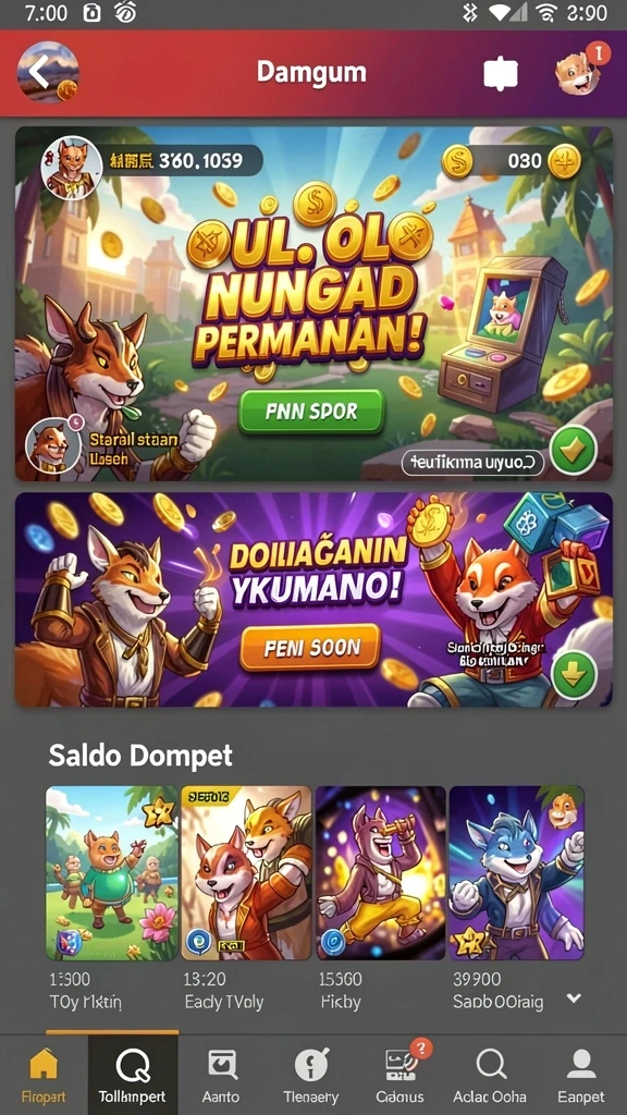 Lingkungan permainan yang imersif dan detail.