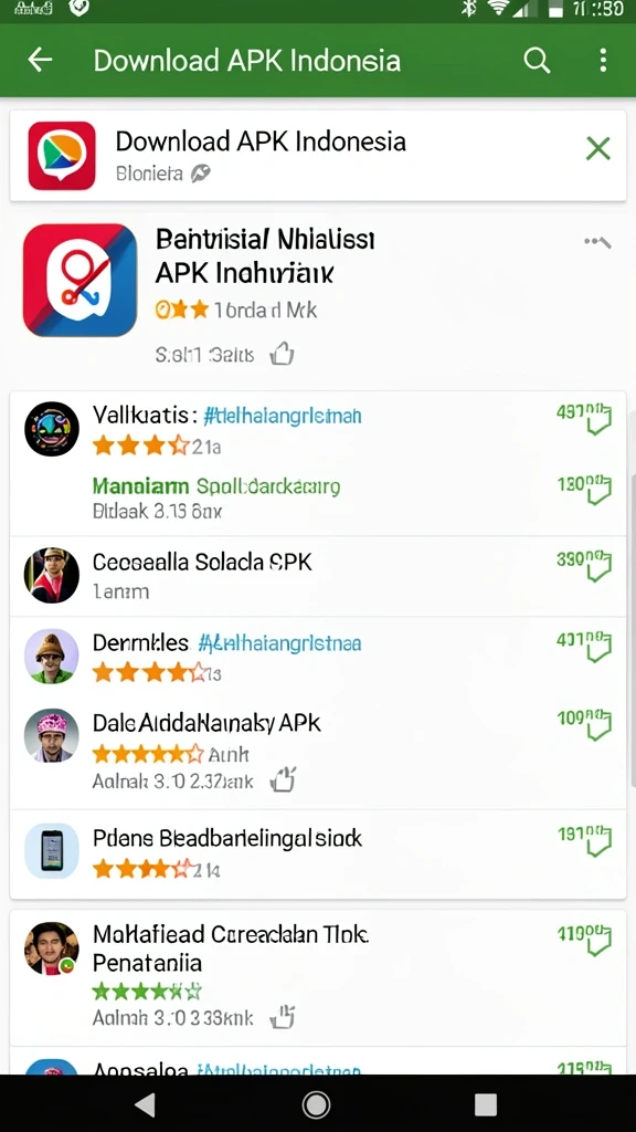 Visualisasi lingkungan yang menakjubkan dan penuh warna.