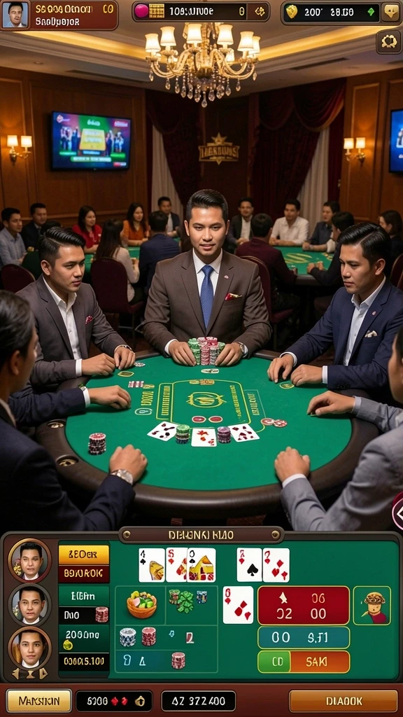 Karakter yang beragam dan unik dalam permainan.