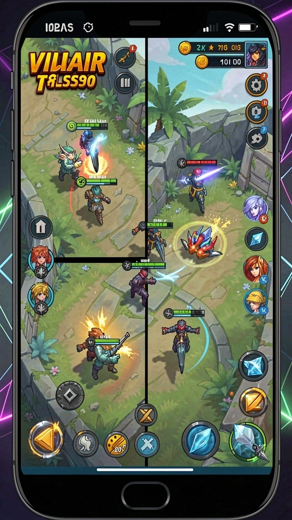 Screenshot memperlihatkan fitur multiplayer yang seru.