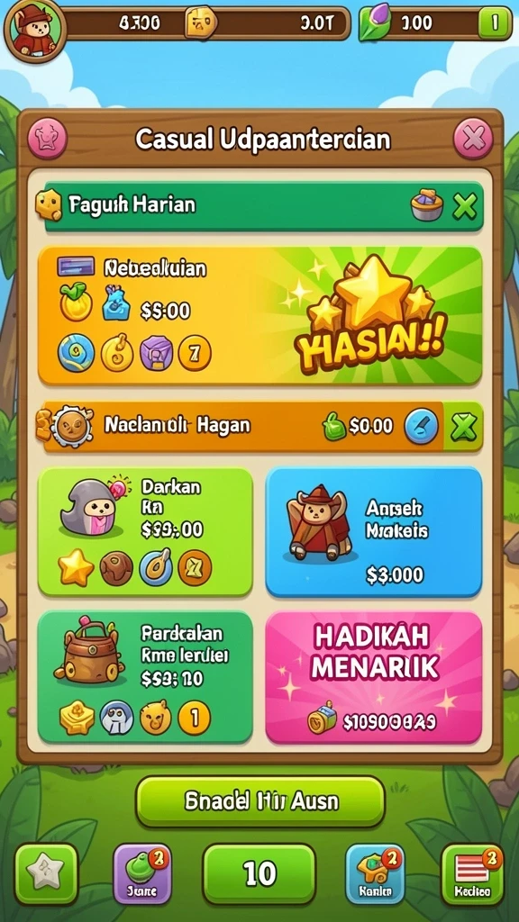 Karakter-karakter unik dengan kemampuan menarik.