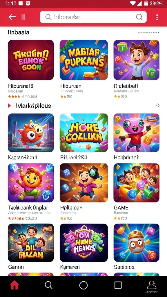 Screenshot dari level baru yang penuh tantangan.