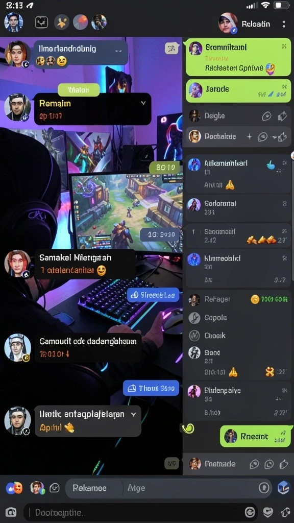 Screenshot fitur multiplayer di ALIEN138 yang menunjukkan kolaborasi antar pemain.