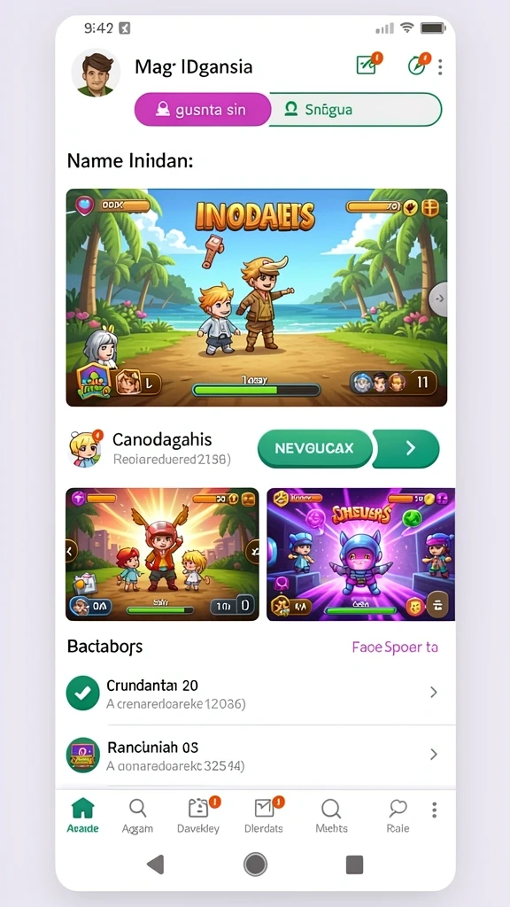 Screenshot dari gameplay seru API66 yang adiktif.