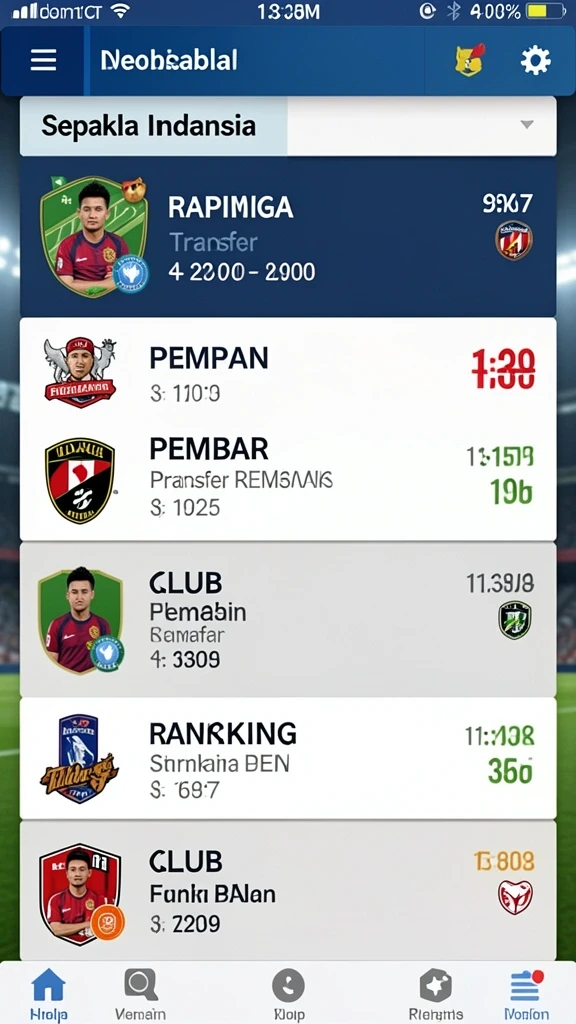 Koleksi permainan kasino yang beragam dan menyenangkan.