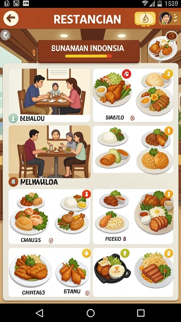Tampilan antarmuka yang menarik dan mudah digunakan.