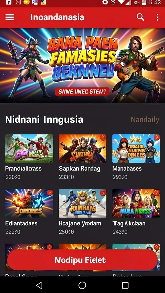 Fitur multiplayer yang memungkinkan bermain dengan teman.