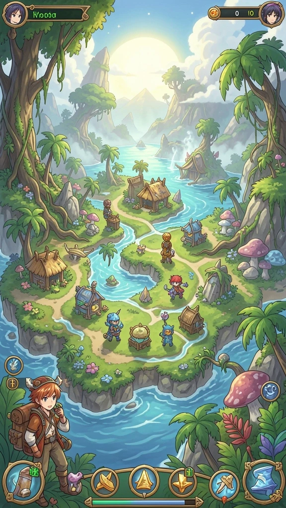 Gameplay yang seru dengan berbagai tantangan.