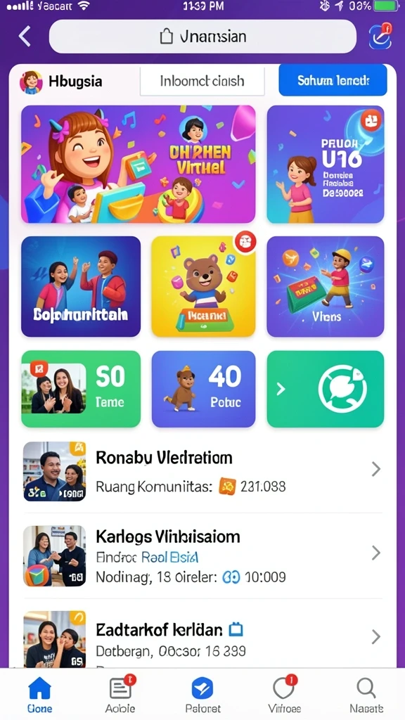 Antarmuka yang user-friendly memudahkan navigasi.