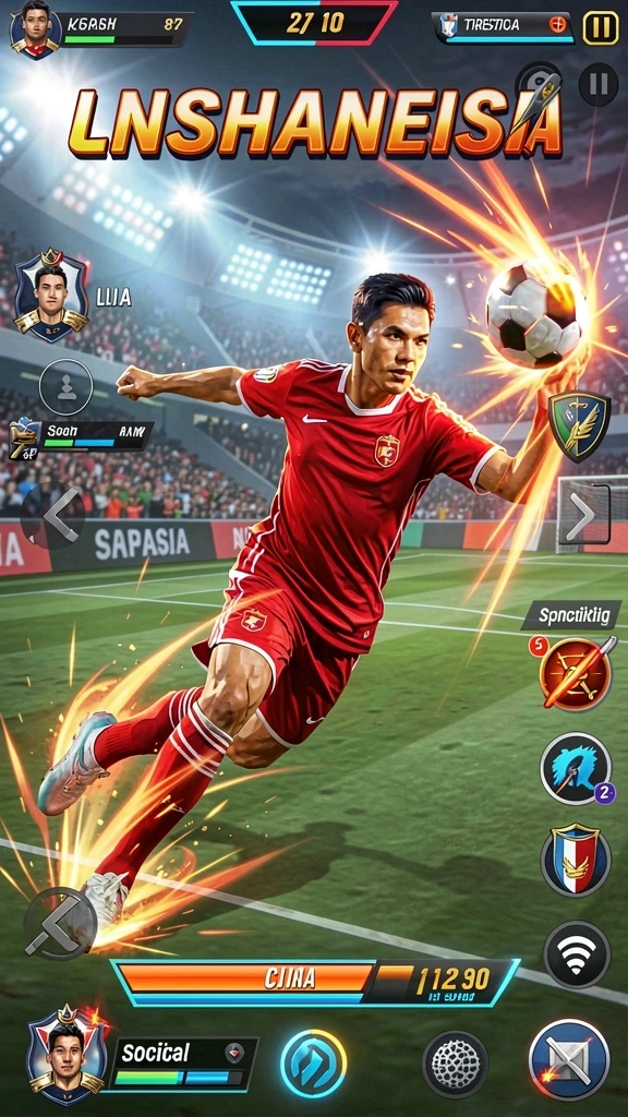 Grafis menakjubkan dari FC888 yang menyajikan detail luar biasa.