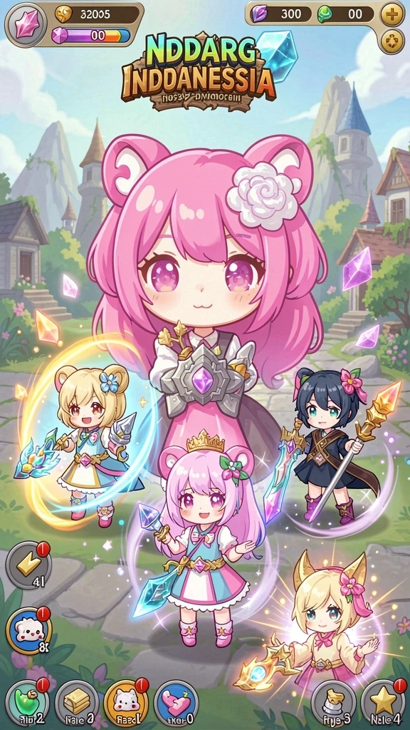 Gameplay seru dengan berbagai mode permainan yang dapat dipilih.