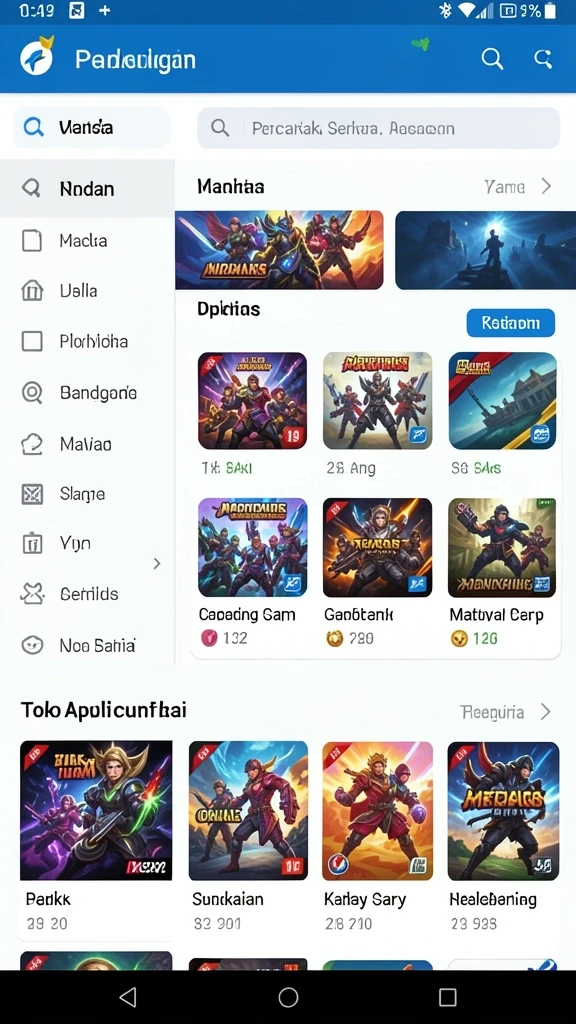 Screenshot menampilkan tampilan utama FENDY188 yang menarik.