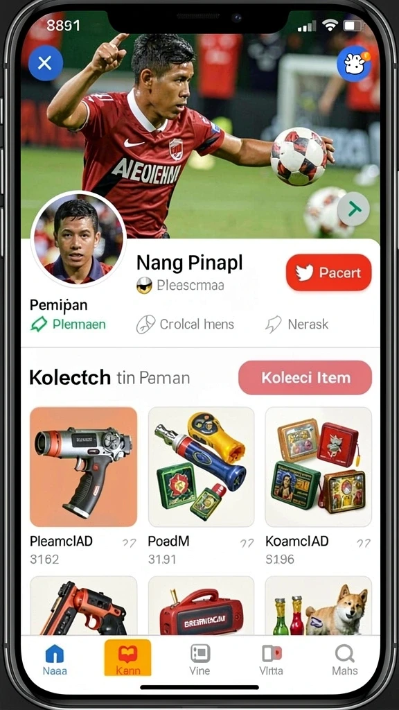 Karakter unik dengan berbagai kemampuan menarik.