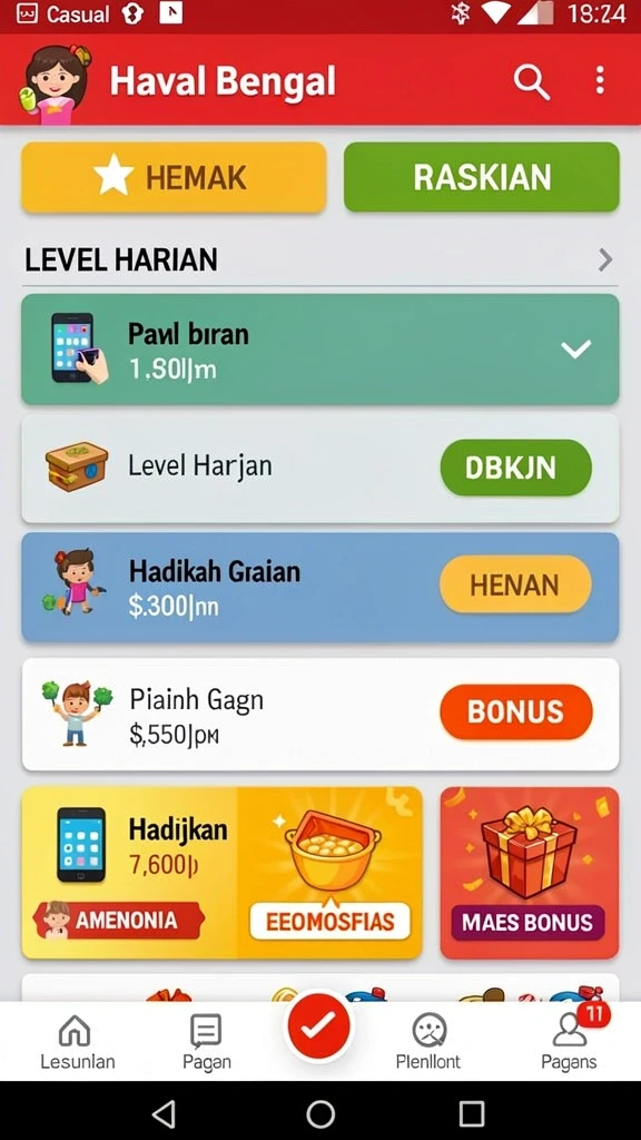 Hadiah menarik menanti setiap pemenang.