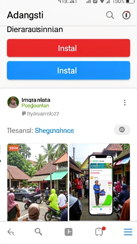 Tampilan antarmuka yang menarik dan intuitif.
