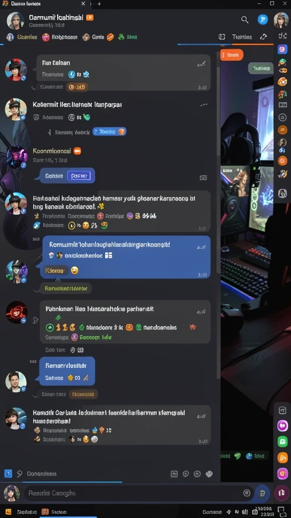 Fitur interaksi sosial yang memperkaya pengalaman bermain.
