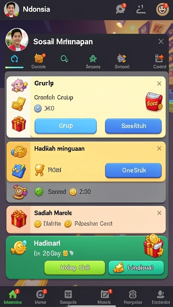 Tangkapan layar memperlihatkan salah satu level yang menantang dalam JKT88.