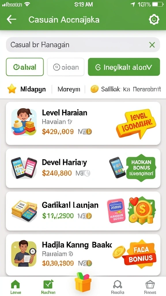 Grafis menakjubkan saat menjelajahi dunia KAGANDAN.