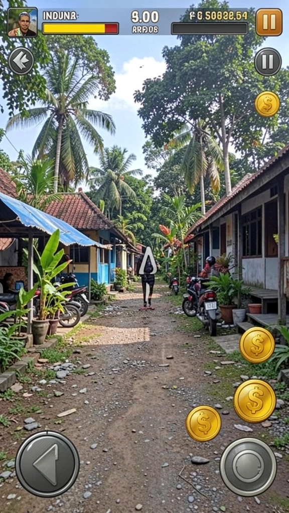 Screenshot menunjukkan karakter yang dapat dipilih oleh pemain.