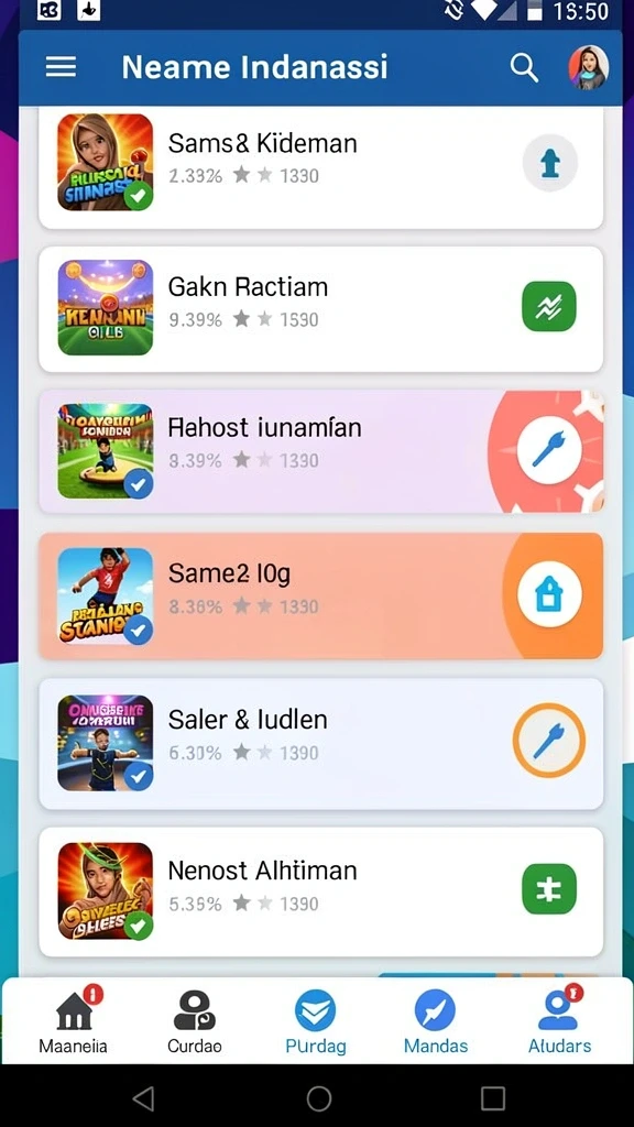 Gambar pertama menampilkan antarmuka pengguna yang sederhana dan intuitif.