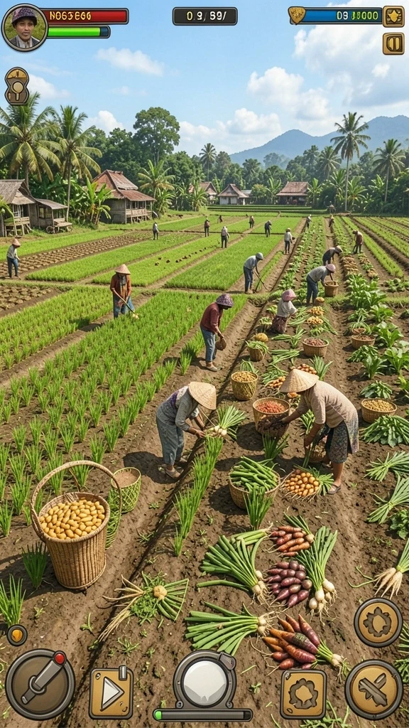 Karakter-karakter menarik yang bisa Anda pilih.
