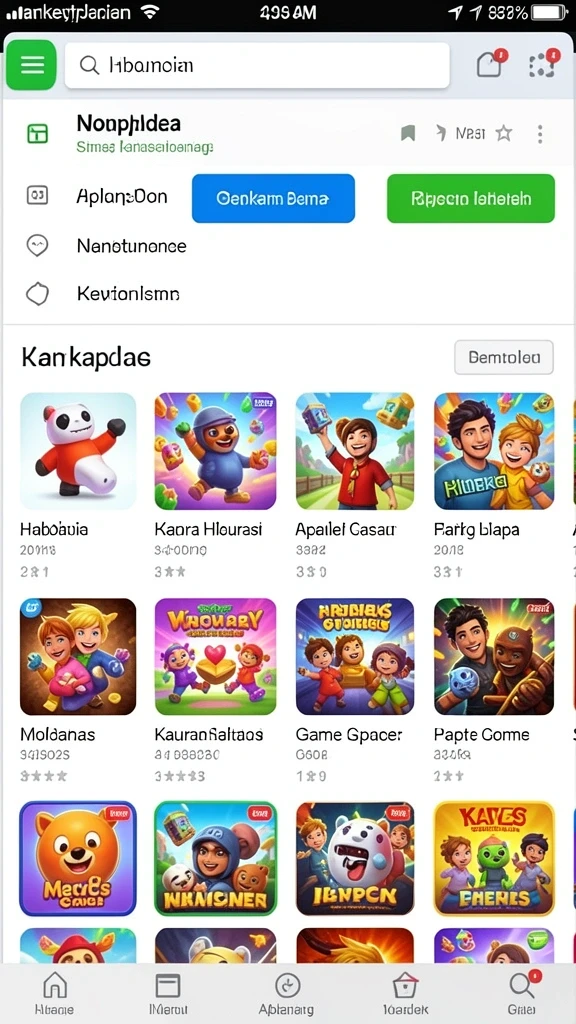 Misi harian yang menarik dan menantang.