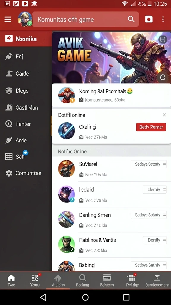 Screenshot menunjukkan salah satu tema slot yang menarik.