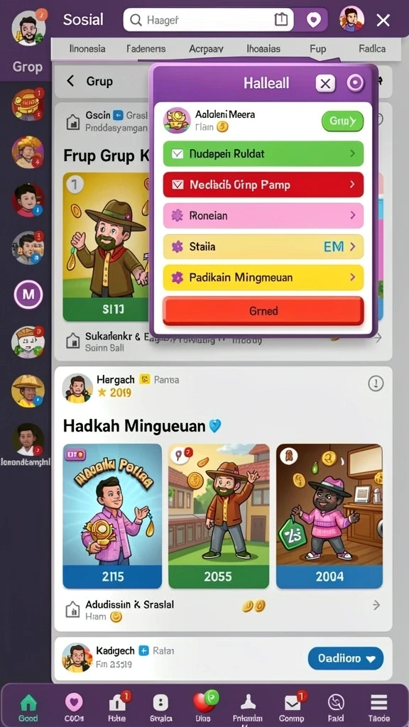 Tampilan antarmuka yang ramah pengguna.
