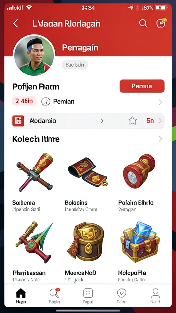 Tema permainan yang bervariasi dan menghibur.