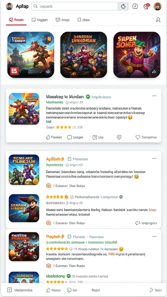 Tampilan antarmuka yang user-friendly dan menarik.