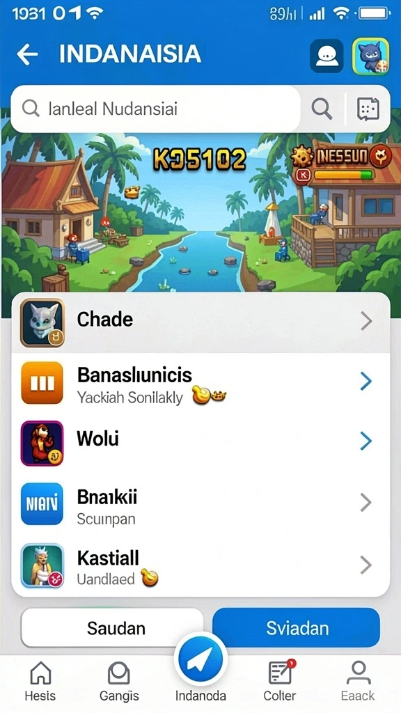 Tangkapan layar menunjukkan mode multiplayer yang seru.