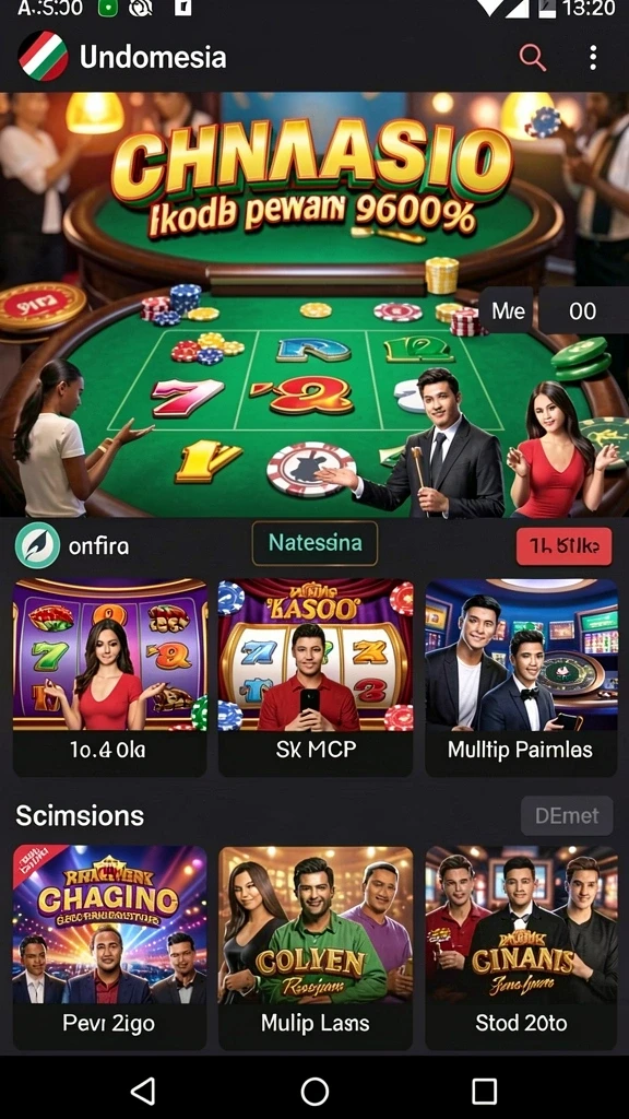Tampilan antarmuka QQSTAR88 yang menarik.
