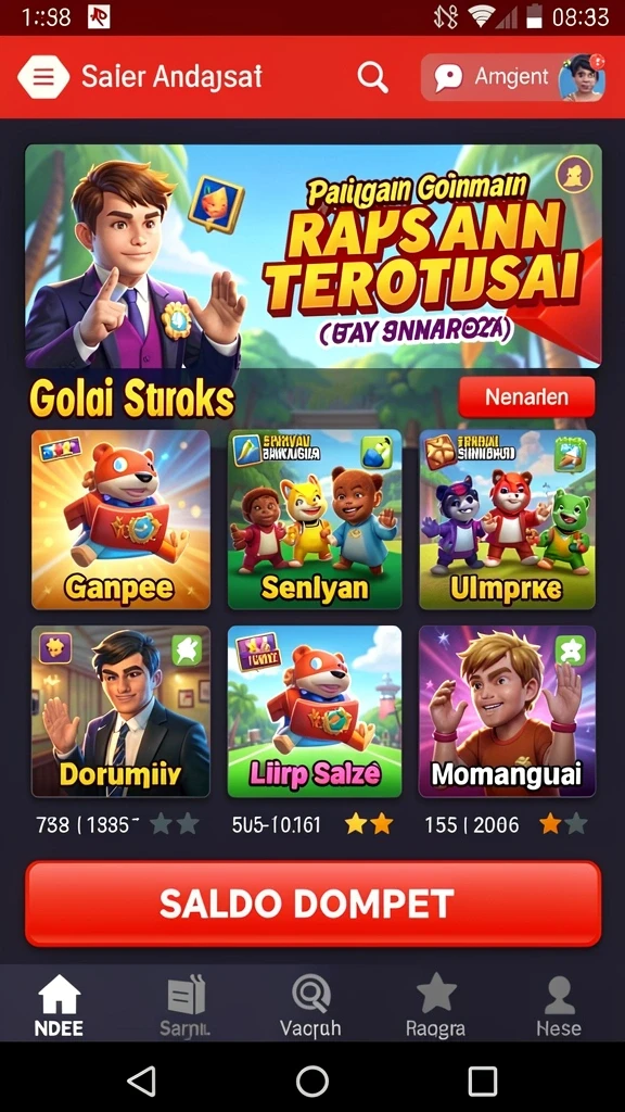 Mode multiplayer yang memungkinkan pemain bertanding secara langsung.