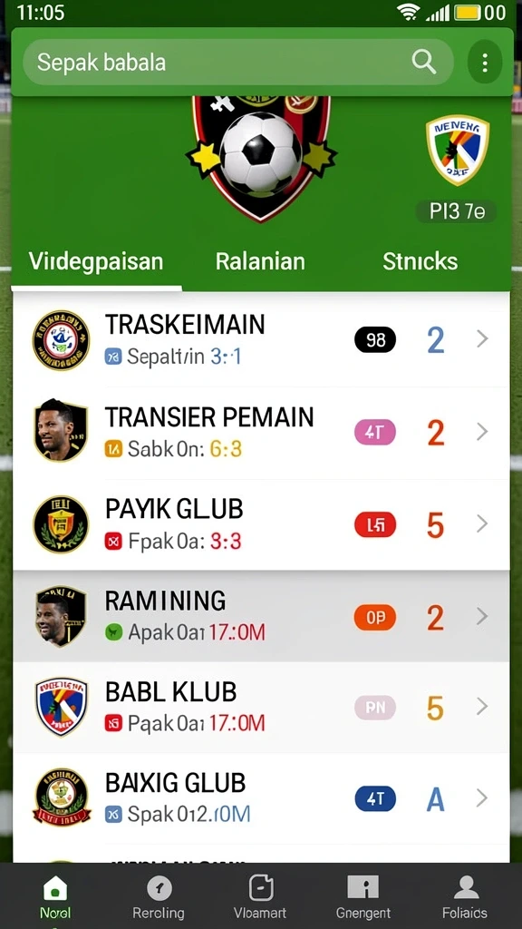 Pengaturan karakter yang beragam dan seru.