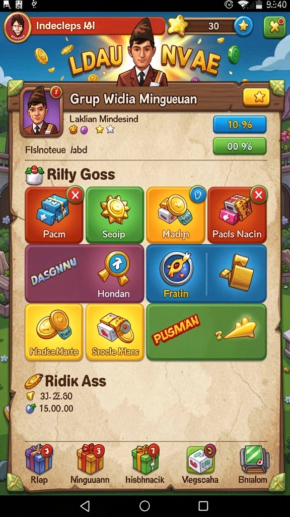 Fitur multiplayer untuk bermain dengan teman.