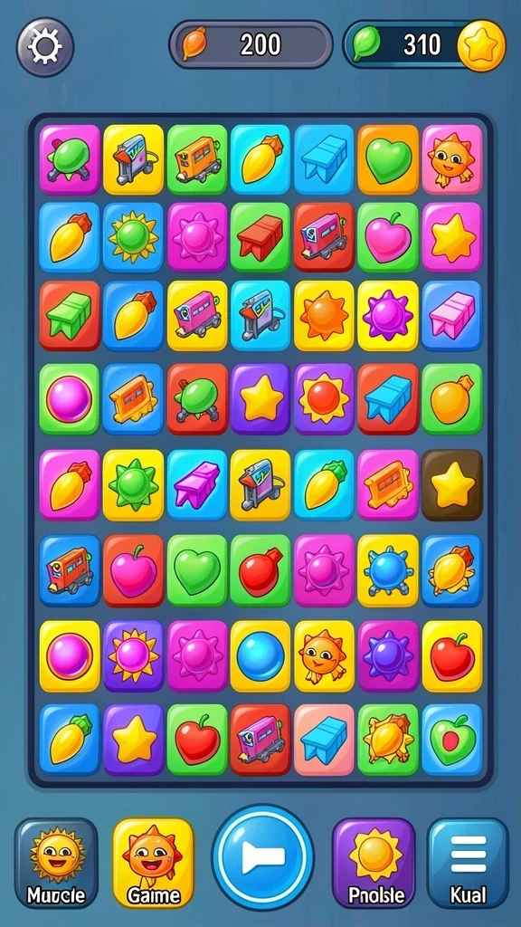 Screenshot menunjukkan pemandangan menakjubkan dari dunia SD107.