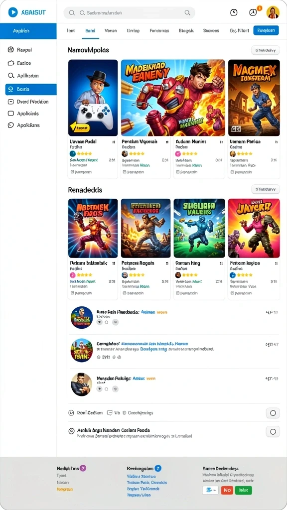 Tampilan awal yang menarik dan mudah dinavigasi.