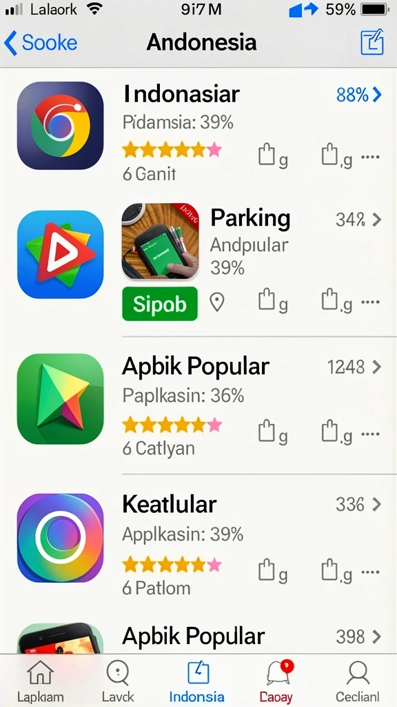 Tangkapan layar menunjukkan antarmuka misi yang intuitif.