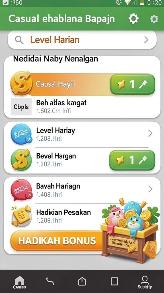 Menyelesaikan misi seru bersama teman.