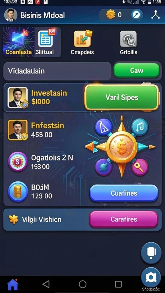 Tampilan antarmuka yang intuitif dan menarik.