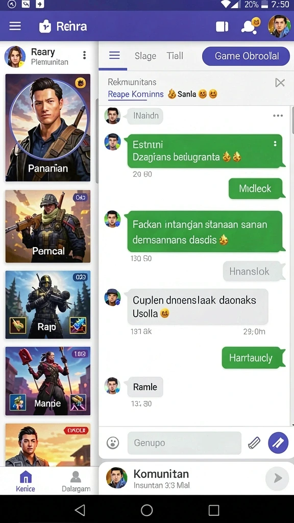 Tampilan antarmuka WINPKR yang modern dan menarik.